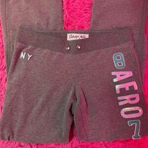 y2k low waisted aeropostale pants